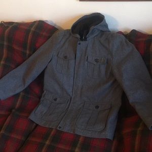 Black Rivet XL Buckle Brand Jacket